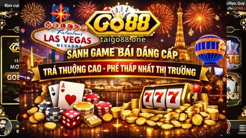 Game bài Go88 có nhiều điểm độc đáo số 1 hiện nay