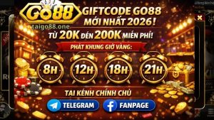 Giftcode GO88 mang đến nhiều điều thú vị