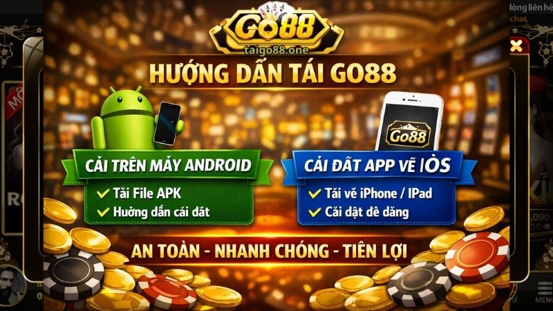 Quy trình tải Go88 và cài đặt đơn giản