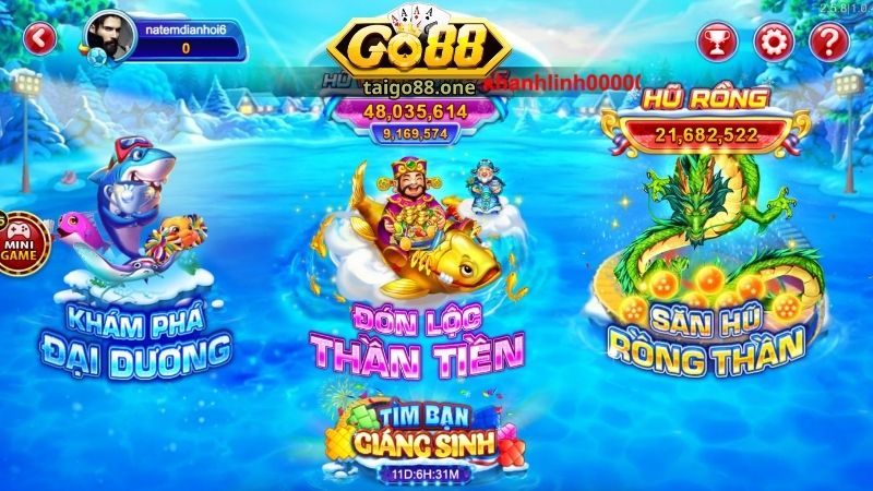 Trò bắn cá dễ tham gia, giá trị phần thưởng lớn