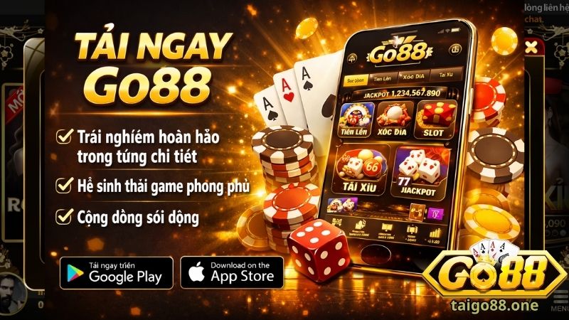 Ưu điểm vượt trội khi tải Go88 về máy